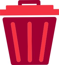 Icon of trash